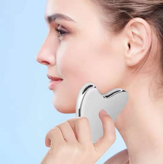 SculptaSteel™ Gua Sha en acier inoxydable